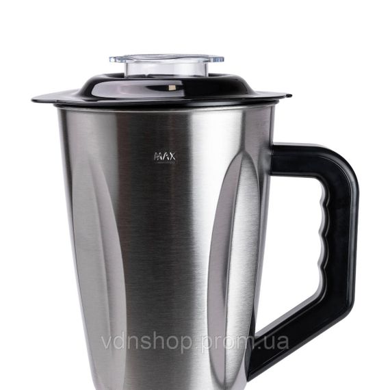 Блендер с чашей 1.5 литра для коктейлей и смузи портативный 2 режима скорости с кофемолкой 1000 Вт Sokany SK-187 | Зображення 4