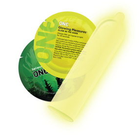 Світящі презервативи ONE Glowing Pleasures