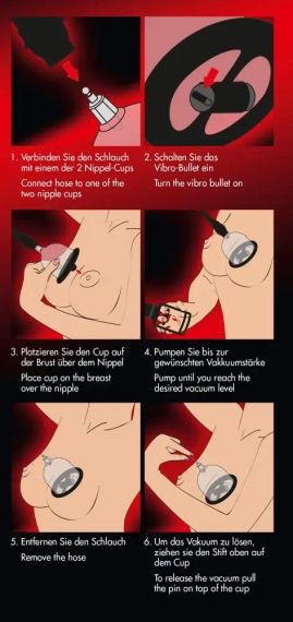 Помпа з вібрацією для сосків sexstyle | Зображення 7