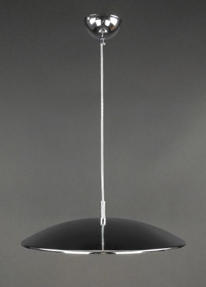 Люстра світлодіодна підвісна LED світильник для квартири на стелю лед 27710 Хром 20-160х30х30 см. | Зображення 1