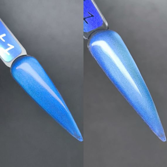 Гель-лак котяче око Mi Fire Cat №1 (блакитно-синій) 8мл