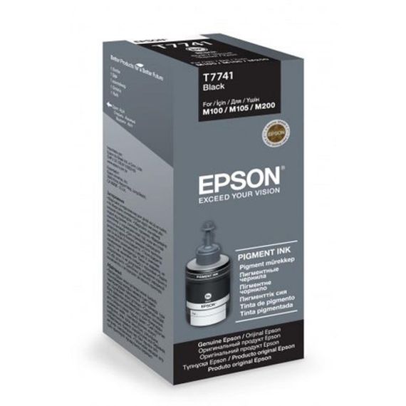 Контейнер з чорнилом Epson 774 black M100/M105/M200 (C13T77414A) | Зображення 1