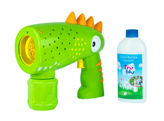 Мильні бульбашки FRU BLU Бластер Діно з розчином 0.4 л. (світловим ефектом) | Зображення 3