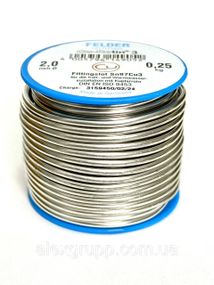 Припій для мідних труб FELDER Cu-Rotin®3 2мм 250g