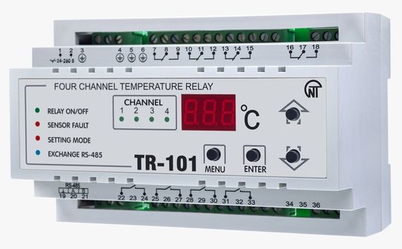Цифрове температурне реле Novatec TР-101