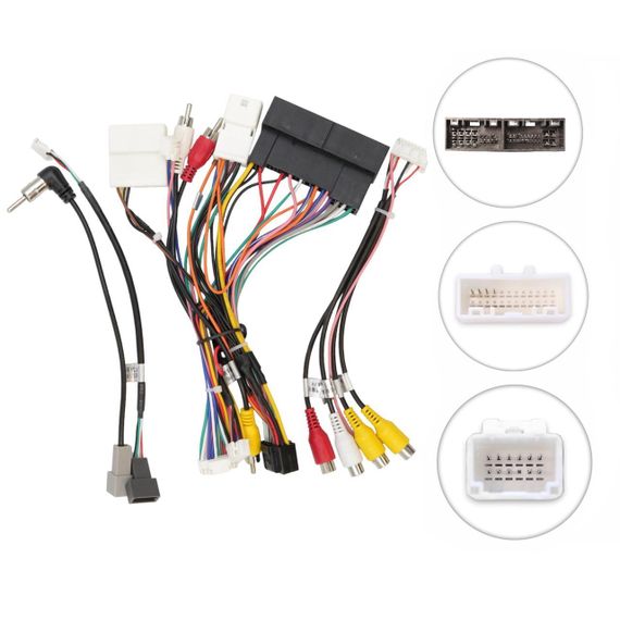 Перехідник живлення серії QIV з адаптером CAN-BUS для Hyundai QBR-W HY-0708A (дрот)