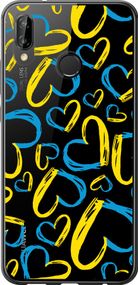 Чехол на Huawei P20 Lite Сердца UA "5292u-1410-17620"