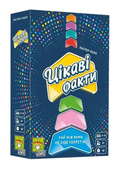 Настільна гра Цікаві факти (Fun Facts)