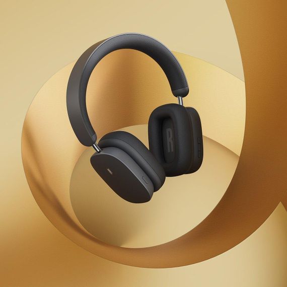 Бездротові навушники Baseus Bowie H1 Noise-Cancellation Wireless Headphones Grey | Зображення 7