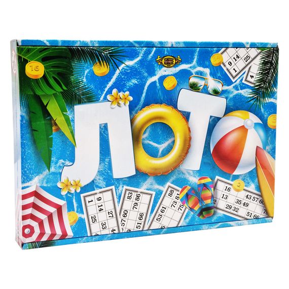 Настольная игра "Лото" MKC0202 правила игры на рус. и укр. языках | Зображення 3