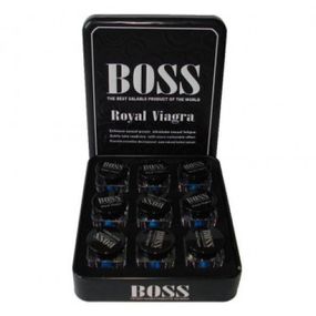 Таблетки для потенції Boss Royal Viagra за (ціна за баночку, 3 капсули)
