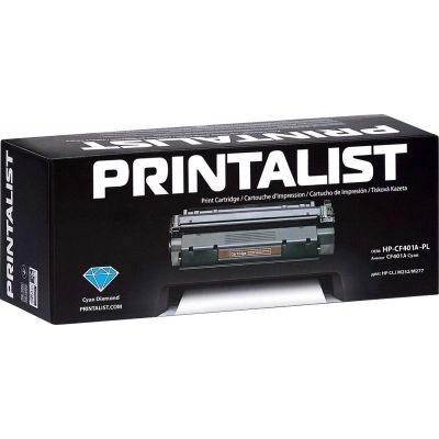 Картридж Printalist HP LJ M252/M277 CF401A Cyan (HP-CF401A-PL) | Зображення 1