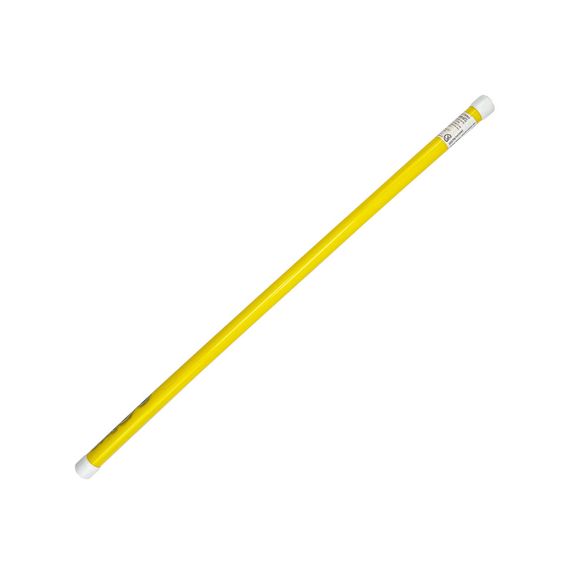 Палиця гімнастична тренувальна S0025 довжина 80 см, d 20 мм  Жовтий