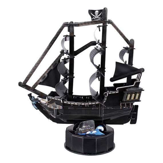 Пазл Cubic Fun Тривимірна головоломка-конструктор Корабель Помста королеви Анни (T4035h) | Зображення 1