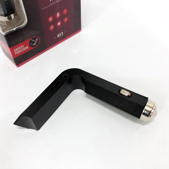 Автомобільний MP3 Трансмітер FM-модулятор HZ H13 LCD AUX/USB, Bluetooth фм передавач для автомагнітоли | Зображення 5