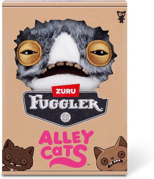 М'яка іграшка Фуглер Тигрокіт Підозрійко 23 см Fuggler Alley Cats Wide Eyed Cat by Zuru | Зображення 1