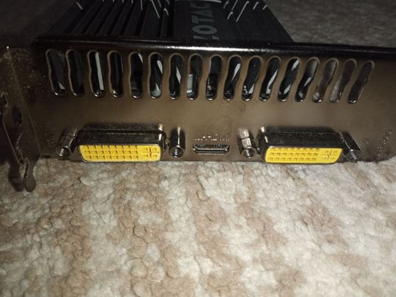 Дискретная видеокарта nVidia GeForce GT 610, 1 GB GDDR3, 64-bit / 2x DVI, 1x HMDI б/у | Зображення 3