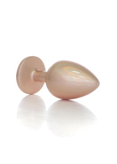 Анальна пробка - Jewellery Pearl Gold Plug Clear L | Зображення 2