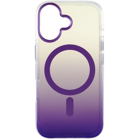 Чохол TPU+PC Phantom with Magnetic Fit для Apple iPhone 16 (6.1") Purple | Зображення 1