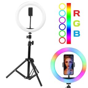 Лампа Led кільце MJ33 RGB