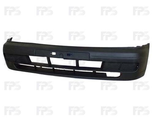Бампер передний Nissan Almera N15 95-99, черный (FPS) N620220N025