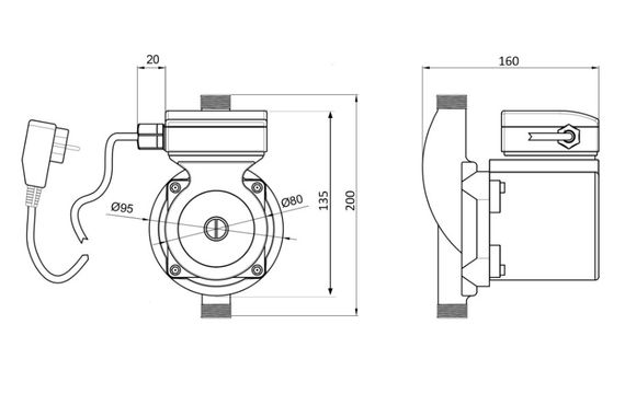Насос для підвищення тиску Thermo Alliance LGS25-13Z (LGS2513Z) | Зображення 1