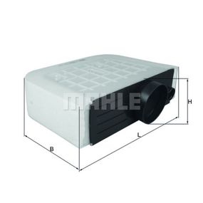 Воздушный фильтр для автомобиля Mahle LX3233/6