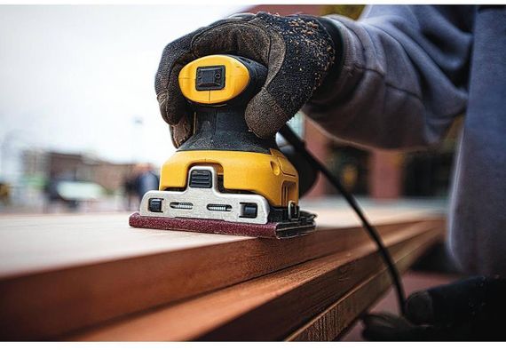 Шлифмашина вибрационная сетевая 108х115 мм DeWALT DWE6411 | Зображення 1