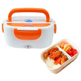 Ланч-бокс з підігрівом Lunch Heater 220 V Pro помаранчевий електричний