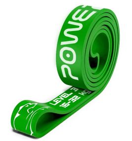 Еспандер-петля (гумка для фітнесу і кроссфіту) PowerPlay 4115 Power Band Зелена (16-32kg) (PP_4115_Green_(16-32kg))