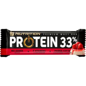 Протеїновий батончик Go On Protein Bar 50 gr (Panna Cotta Strawberry)