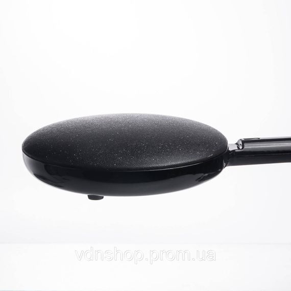 Сковорода блинница электрическая Ø20 (см) с антипригарным покрытием 600 Вт Черный SK-07068 | Зображення 5