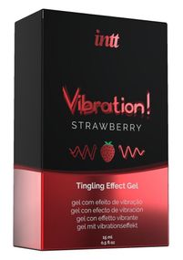 Рідкий вібратор INTT Vibration! Strawberry Sex Aura