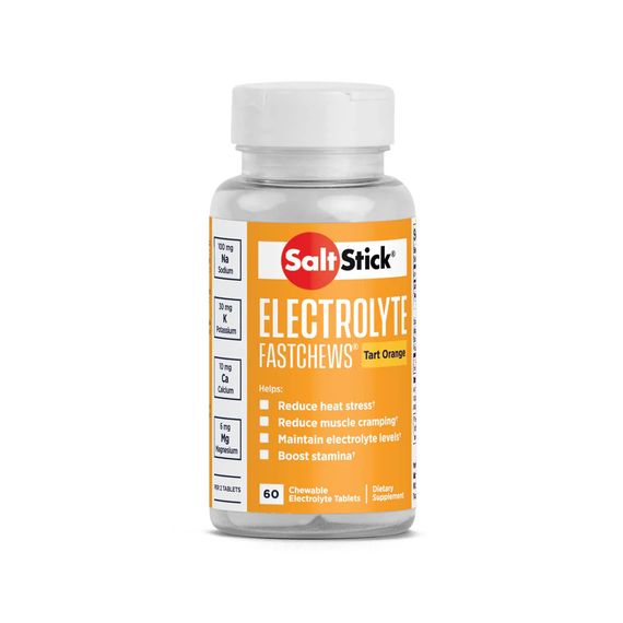 Електроліти SaltStick Electrolyte FastChews (Buffered Electrolyte Salts), 60Chews (Tart Orange)