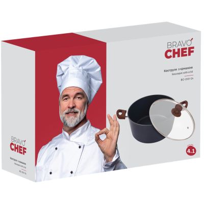 Каструля Bravo Chef Класична 4.1 л (BC-2101-24) | Зображення 2