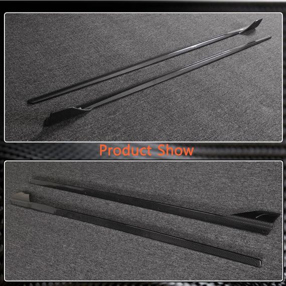 Накладки на пороги V1 (для G20, Карбон) для BMW 3 серія G20/21 2018- рр | Зображення 2