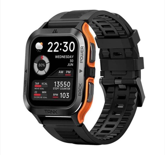 Спортивний Розумний Годинник Kospet Tank M2 Orange + Спортивні Режими, Водозахист, Дзвінки 1077-0249 | Зображення 2