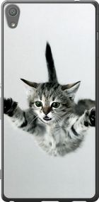 Чехол на Sony Xperia XA Ultra Dual F3212 Летящий котёнок "2322u-391-17620"