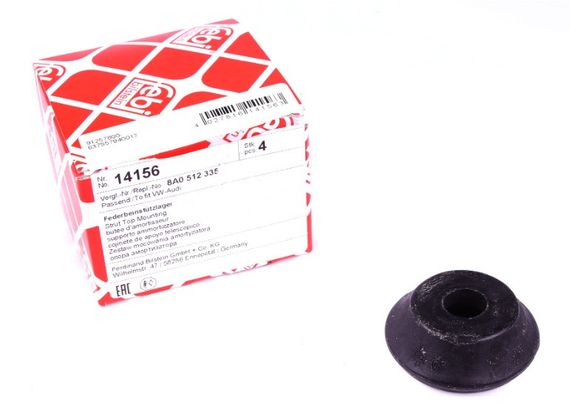 Подушка амортизатора заднього Audi 80 78-96 верхня  14156