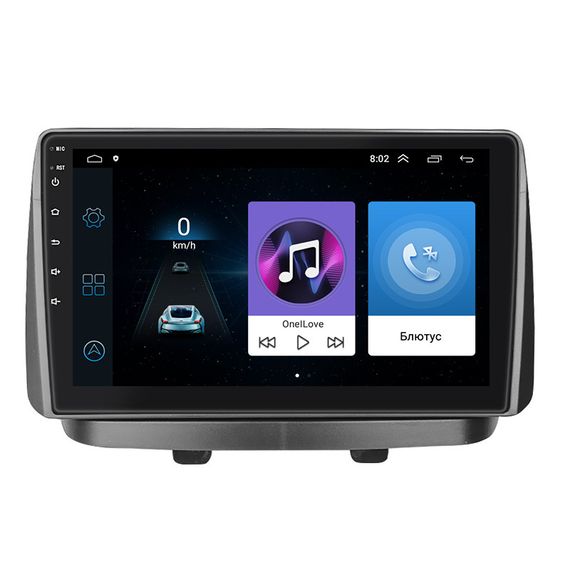 Штатна магнітола Lesko для Fiat Doblo I 2000-2005 10" 1/16Gb Wi-Fi GPS Base (12370-75280)