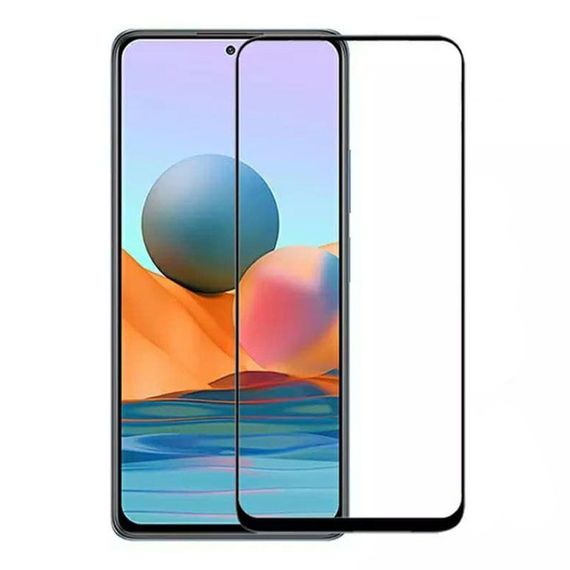 Захисне скло 2.5D на весь екран для Xiaomi Redmi Note 10 Pro | Зображення 1