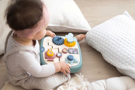 Дошка для розвитку бізіборд 23.5х25х6.7см 12міс | Зображення 8