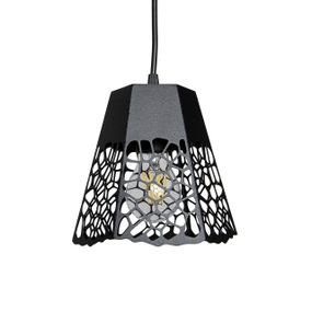 Світильник підвісний (люстра) Floret P170 Чорний, Atmolight