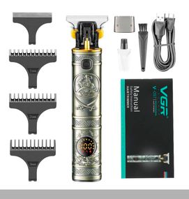 Тример VGR V-974 GREEN 8000 RPM, 4 насадки, LED display (46239-V-974 GREEN_1008)