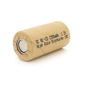 Аккумуляторная батарея для шуруповерта Ni-Cd SC1500mAh 1.2V,10C,23x43 mm