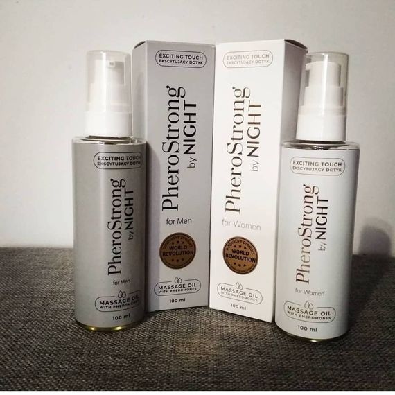 Массажное масло с феромонами для женщин PheroStrong by Night, 100 мл sexstyle | Зображення 2