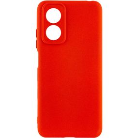 Чехол Silicone Cover Lakshmi Full Camera (A) для Oppo A17 Красный / Red