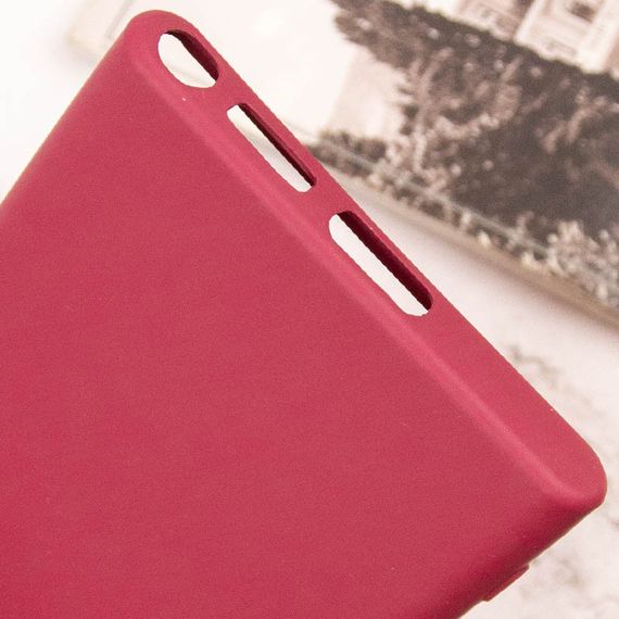 Чехол Silicone Cover Lakshmi Full Camera (A) для Samsung Galaxy S24 Ultra Бордовый / Marsala | Зображення 6