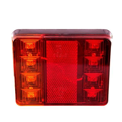 Ліхтар задній BL-64908 8LED/12V/120х95х23mm/2шт | Зображення 4