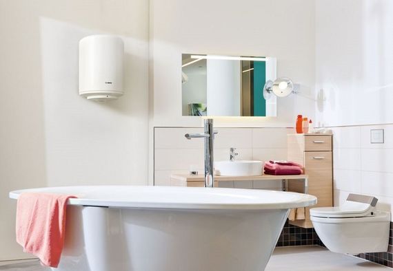 Водонагрівач Bosch Tronic 2000 30 л, 1200 Вт, "мокрий" ТЕН, вертикальний, Slim, білий (7736504519) | Зображення 6